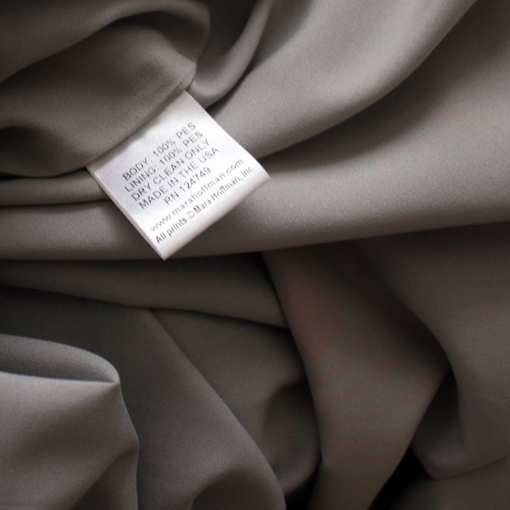 Mara Hoffman | Strapless Silk Tie Back Dress - Picture 13 of 15